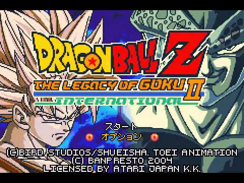 Dragon Ball Z: The Legacy of Goku II International pour Game Boy Advance