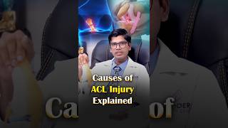 🔴Causes of ACL Injury Explained #trending #shorts #aclinjury #sportsinjury #kneepain #orthocare