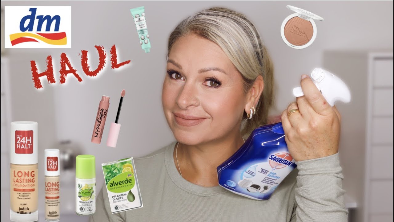 DM Drogerie HAUL mit FAIL Judith Williams Foundation NYX Essence HAUSHALT und mehr I Mamacobeauty