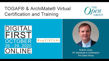 TOGAF® & ArchiMate® Virtual Certification and Training