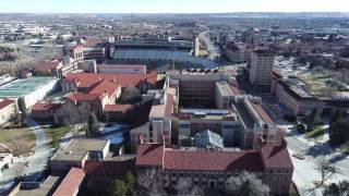 Full Norlin Quadrangle and Stadium, University of Colorado, Boulder Campus Guide