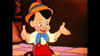 Pinocchio Ending Scene 1940 vhs Capture
