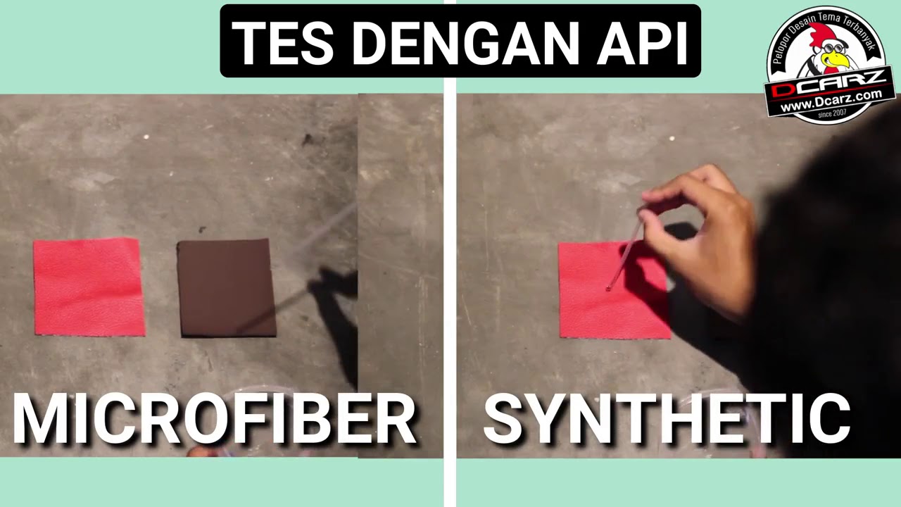 Apa bedanya Kulit Microfiber vs Sintetis?
