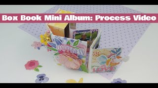 Box Book Mini Album using Bloom Street | Start to Finish Process Video