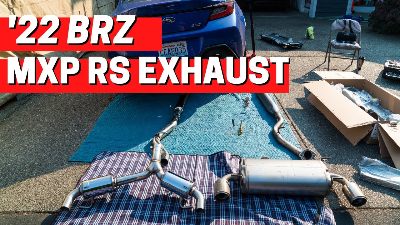2022 Subaru BRZ MXP Comp RS Exhaust | Budget Friendly Setup - YouTube