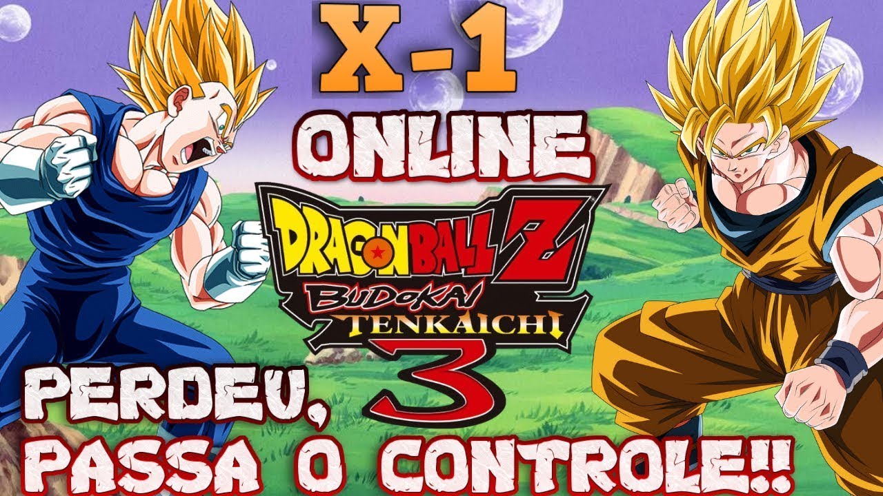 JOGANDO DRAGON BALL Z BUDOKAI TENKAICHI 3 ONLINE COM OS INSCRITOS
