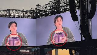 Full Fancam🔴Suga BTS moment of giving a big surprise on the last day of the concert in Brussels