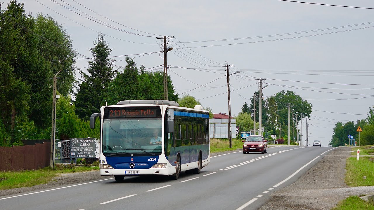 ⚡Mercedes-Benz O530 Citaro  DO214  MPK Kraków |LINIA 213|