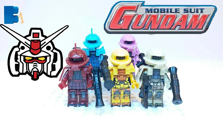 LEGO Mobile suit gundam Minifigures POGO PG8135 Unofficial LEGO
