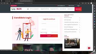 How to get Username and Password for IELTS Candidate Login portal