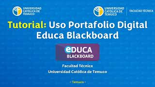 Portafolio Educa Blackboard 2022