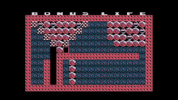 Atari Boulder Dash (Bandit Boulderdash 6). Cave 37. Bonus Life