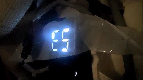 how to solve E5 error voltas split AC