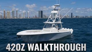 SeaVee 420Z Full Walkthrough | Performance, Tower, Seating, Live Wells and more