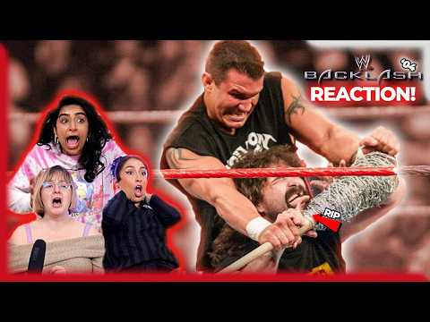 Hardcore Legends | The Girls React to Randy Orton vs Cactus Jack @WWE Backlash 2004!!