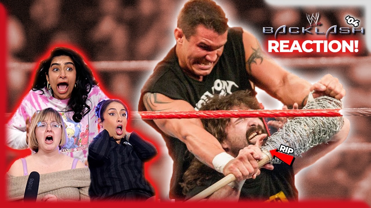 Getting Hardcore w/ Randy Orton vs Cactus Jack | The Girls React to 