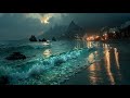 Deep Sleeping 11 Hours - Fall Asleep In 3 Minutes With Soothing Ocean Waves Rolling All Night