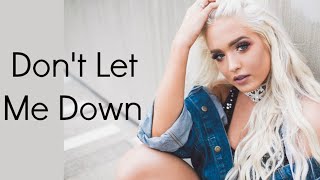 Don't Let Me Down - The Chainsmokers ft Daya | Macy Kate Cover