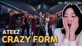 Korean American reacts to: Ateez - Crazy Form