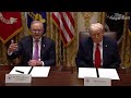 Donald Trump and PM Anthony Albanese sign multibillion-dollar critical minerals agreement