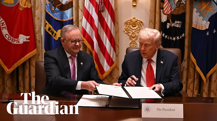 Donald Trump and PM Anthony Albanese sign multibillion-dollar critical minerals agreement