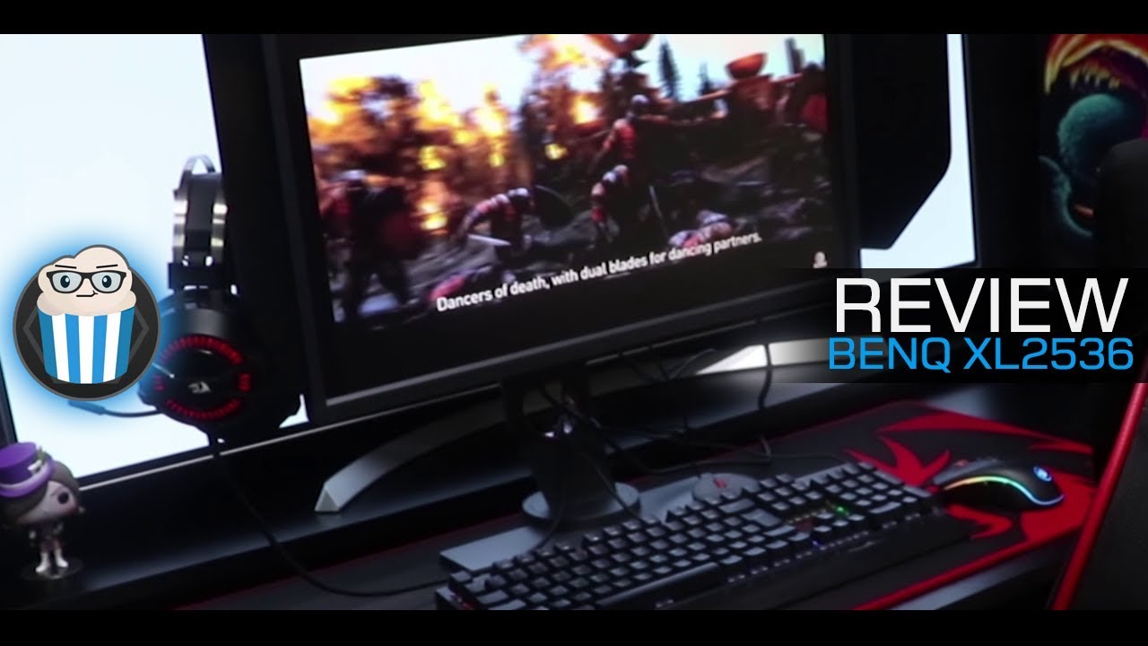 Review BenQ XL2536 E-Sports - 144Hz realmente faz Diferença? (Canal PipocaTech)