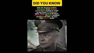 Eisenhower's private threat to Patton stayed secret for 18 years