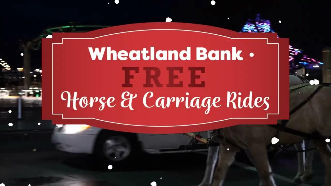 2022 Free Wheatland Bank Horse and Carriage Rides YouTube