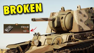 SO MUCH ARMOR IT DEFLECTS BR CHANGES - KV-1B in War Thunder
