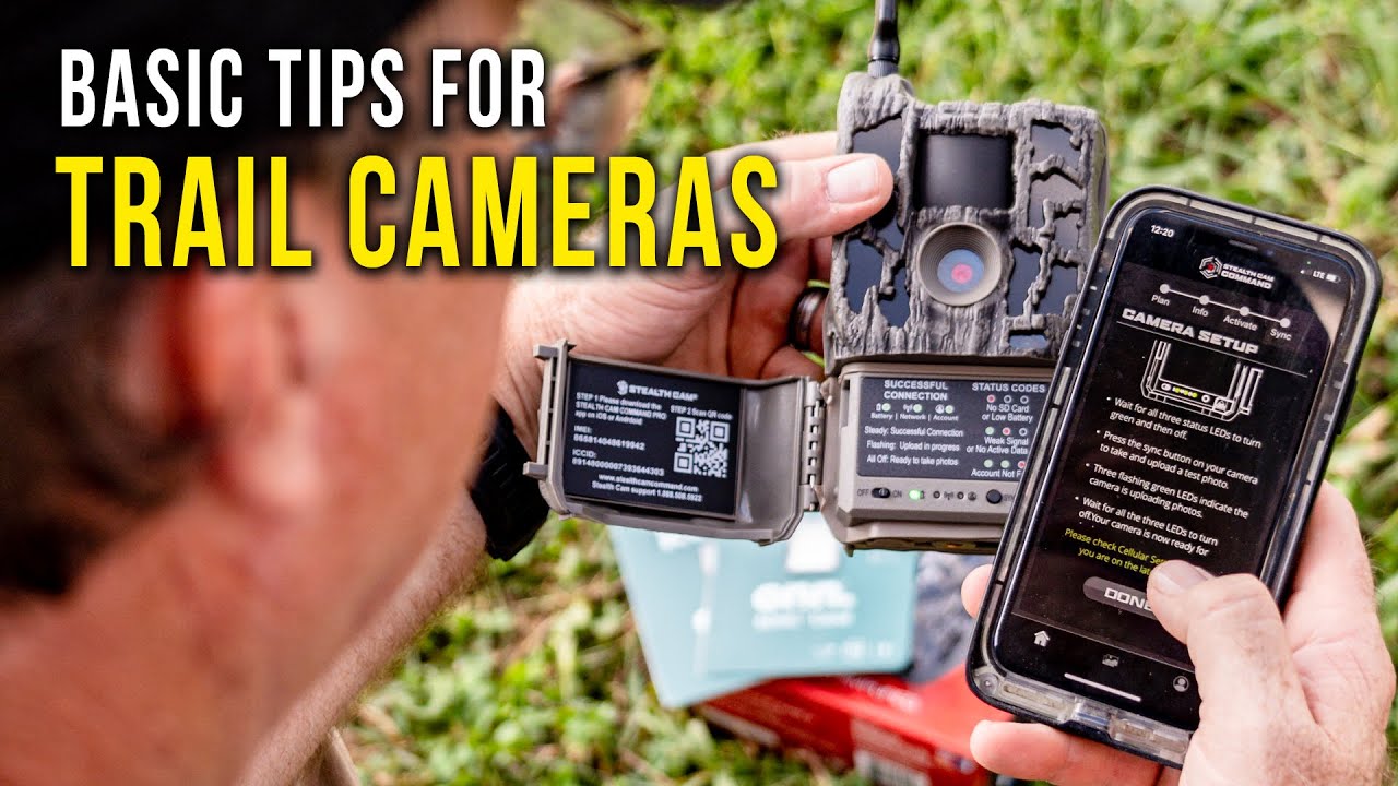 Tips for Setting Up Trail Cameras YouTube
