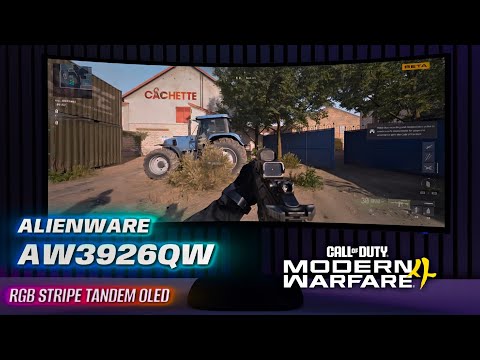 MW4 Gameplay on the Alienware AW3926QW