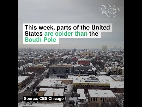 This week, parts of the united states are colder than the south pole - This week, parts of the united states are colder than the south pole