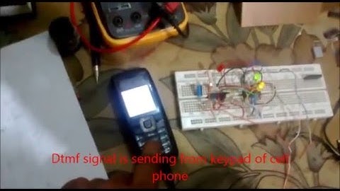 DTMF based home automation without using microcontroller