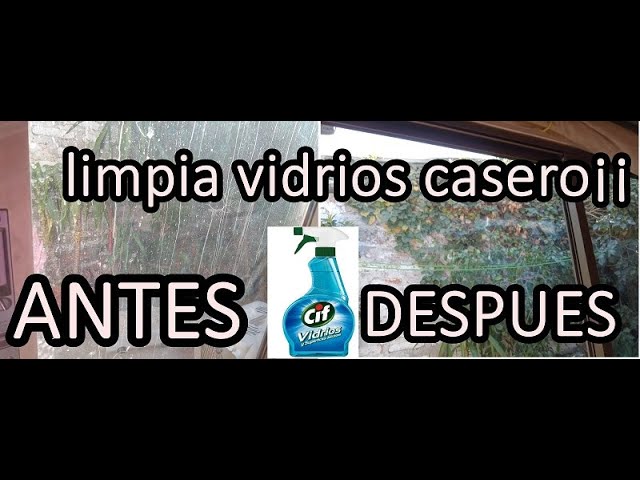 Cuál es la mejor manera para limpiar los vidrios de las ventanas