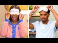 Love is blind and so is this DIY Challenge! Can this couple pass the test??