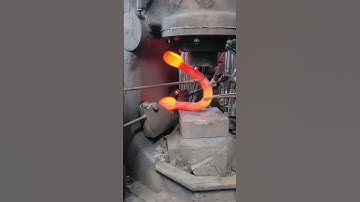 Traction hook hot bending process- Good tools and machinery make work easy