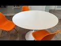 Modern Tulip Tables for compact spaces
