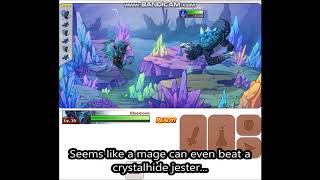 Flight rising: 1 mage vs various bosses