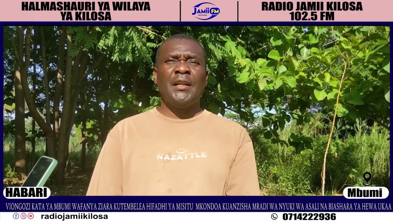 UONGOZI WA KATA YA MBUMI KUANZISHA  MCHAKATO WA  UFUGAJI NYUKI NA HEWA UKAA MSITU WA MKONDOA