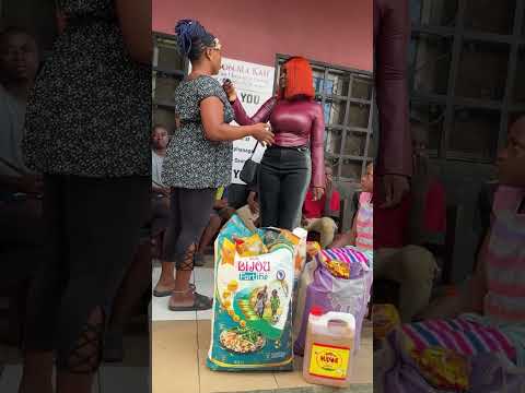 Visiting an orphanage with gifts