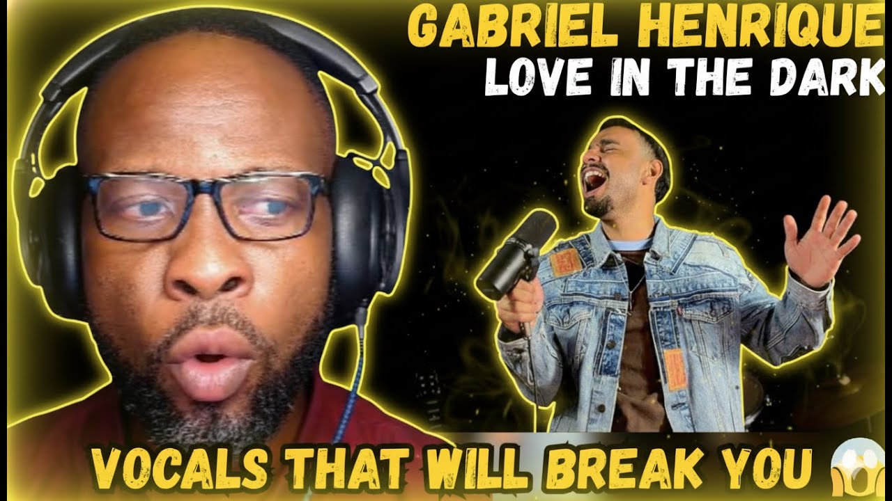 LOVE IN THE DARK REACTION 😱🎶 GABRIEL HENRIQUE VOCALS WILL BLOW YOUR MIND! 🔥💔