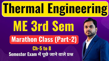 उड़ान बैच II Thermal Engineering II Marathon Class II Part-2 (ME 3rd Sem) @PolytechnicPathshala