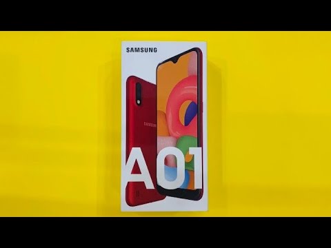 Samsung Galaxy A01 Unboxing