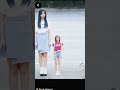 Twice chae young real hight in comparison with tzuyu 😂😂#twice#trending#viralvideo #shorts #kpop #fyp