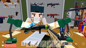 Pixel Combat: Zombie Strike | Gameplay Walkthrough Part 11 - Old Version - Lomelvo