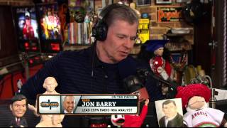 Jon Barry on the Dan Patrick Show (Full Interview) 4/28/14