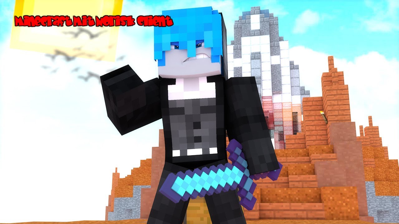 Minecraft Ich teste den norisk client - YouTube