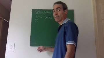 Continuidad. Funciones de dos variables. Parte 1