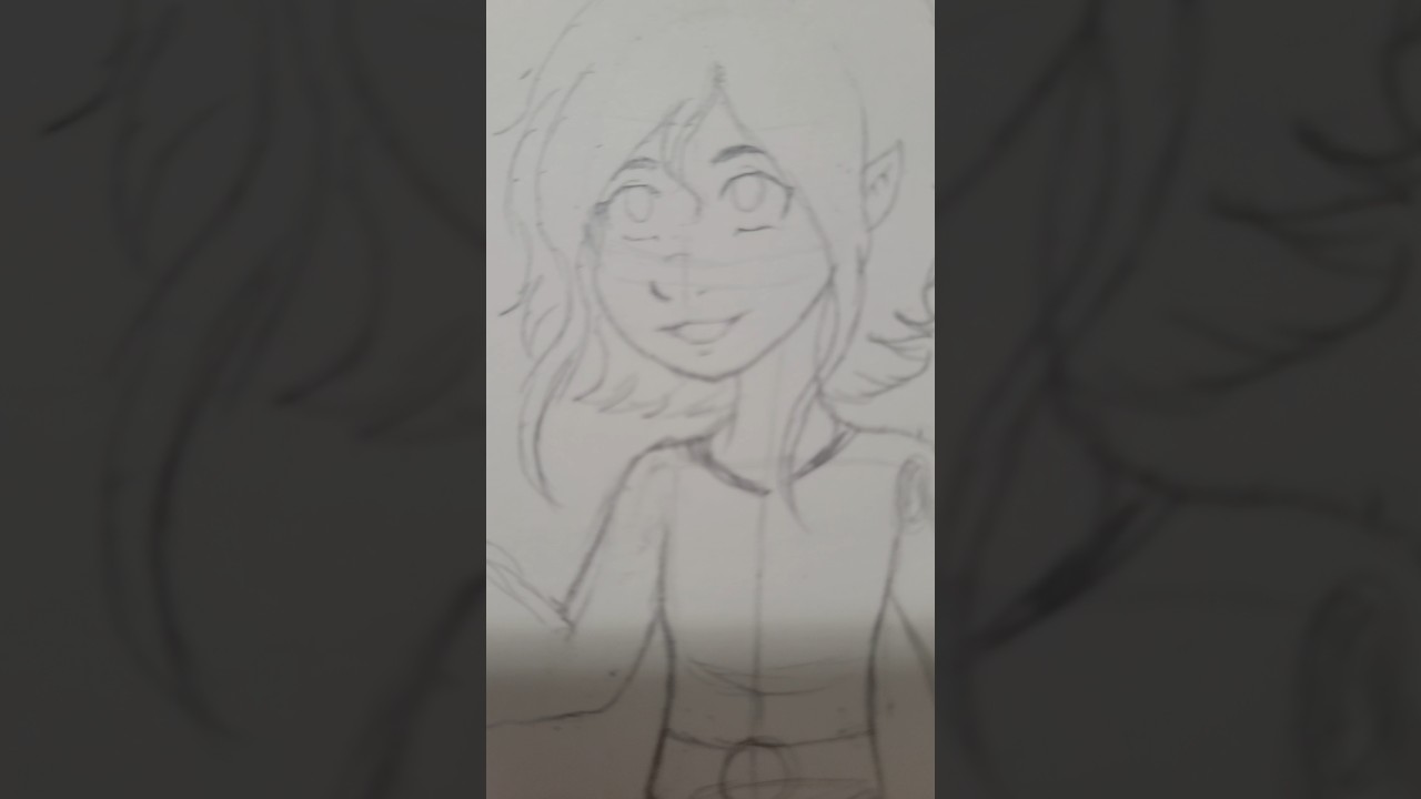 Work in progress ✨️ (I DESPISE drawing hands...) #art #drawing #originalcharacter #traditionalart