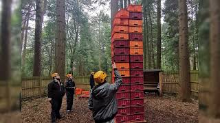 Scout Troop Camp at Bentley Copse April 2024
